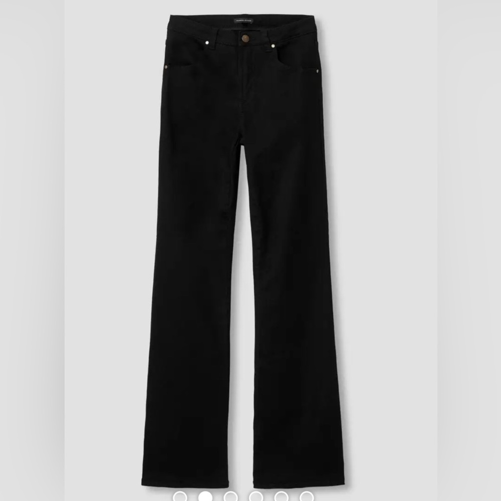 Tall Plus- Universal Standard High Rise Flare Black Jean